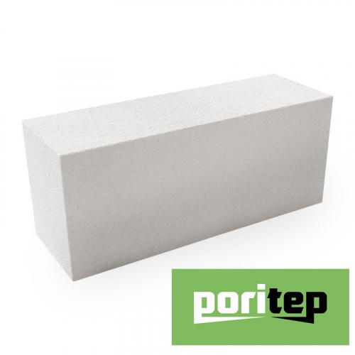 Газобетонные стеновые блоки Poritep 625х250х500, D600