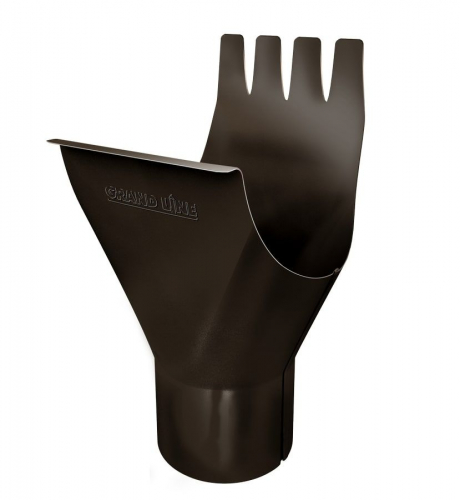 Воронка желоба Grand Line 125/90 глянцевая