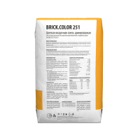 Цветная кладочная смесь армированная Dauer BRICK.COLOR 251 белая 50 кг