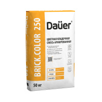Цветная кладочная смесь армированная Dauer BRICK.COLOR 250 белая 50 кг